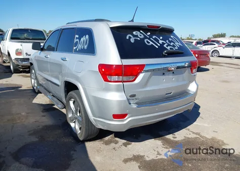 2013 Jeep Grand Cherokee Overland from USA, damaged, VIN 1C4RJECG6DC610676